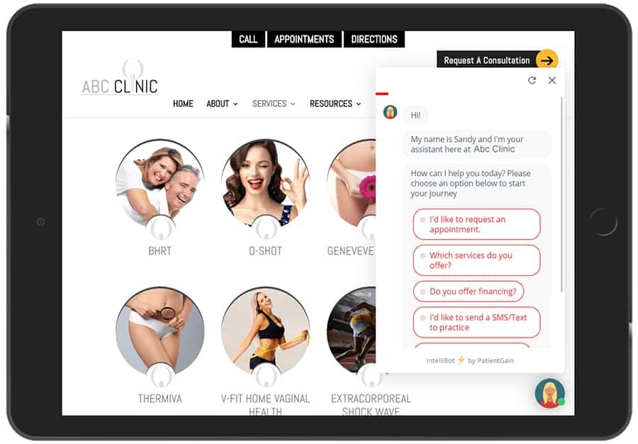 Chat*Bot that automatically answers common questions, converts website visitors to paying patients is another extremely good app. Chat*Bot that automatically answers common questions, converts website visitors to paying patients is another extremely good app.