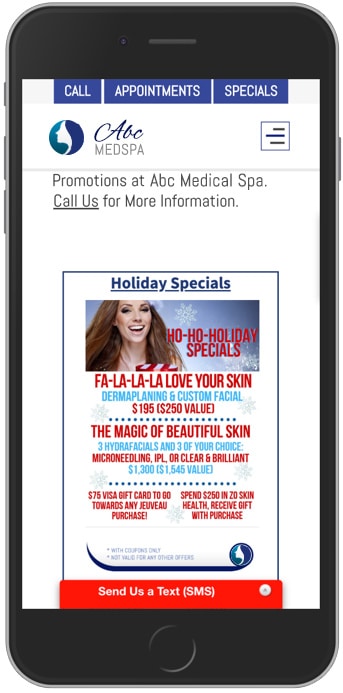 Example Idea of Medical Marketing Promotion - MedSpa Example. Example Idea of Medical Marketing Promotion - MedSpa Example.
