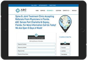 Medical Marketing Platform from PatientGain.com includes Physician to Physician Referral App