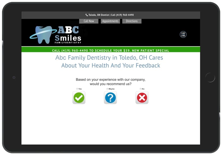 Feedback App For Dentists