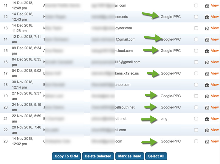 Example of Online Advertising Lead Capture for Medical Clinics Example of Online Advertising Lead Capture for Medical Clinics