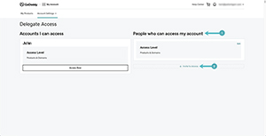 Step 2 Medical Website Domain Access Click on Invite to Access Step 2 Medical Website Domain Access Click on Invite to Access