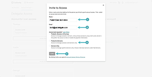 Step 3 Medical Website Domain Access Invitation