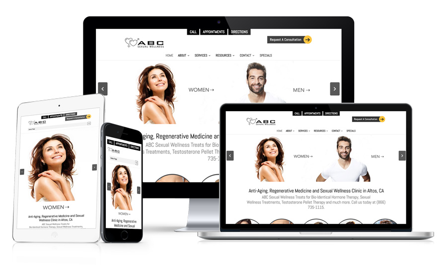 Example 2 - Medical Website Design Example 2 - Medical Website Design