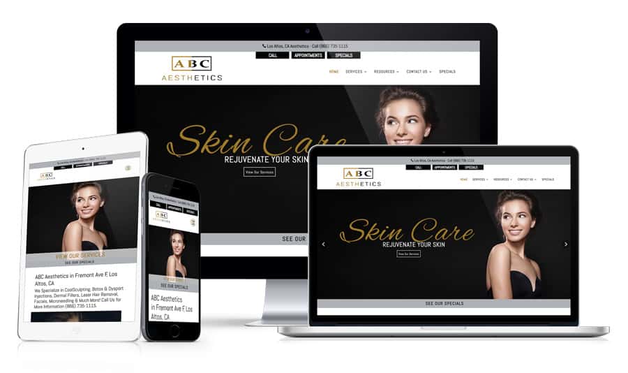 Example 4 - Medical Website Design Example 4 - Medical Website Design