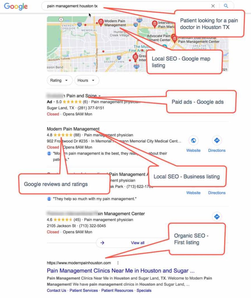 Example 3: Very effective SEO content for a treatment offered by a pain management practice in Houston TX: Example 3: Very effective SEO content for a treatment offered by a pain management practice in Houston TX: