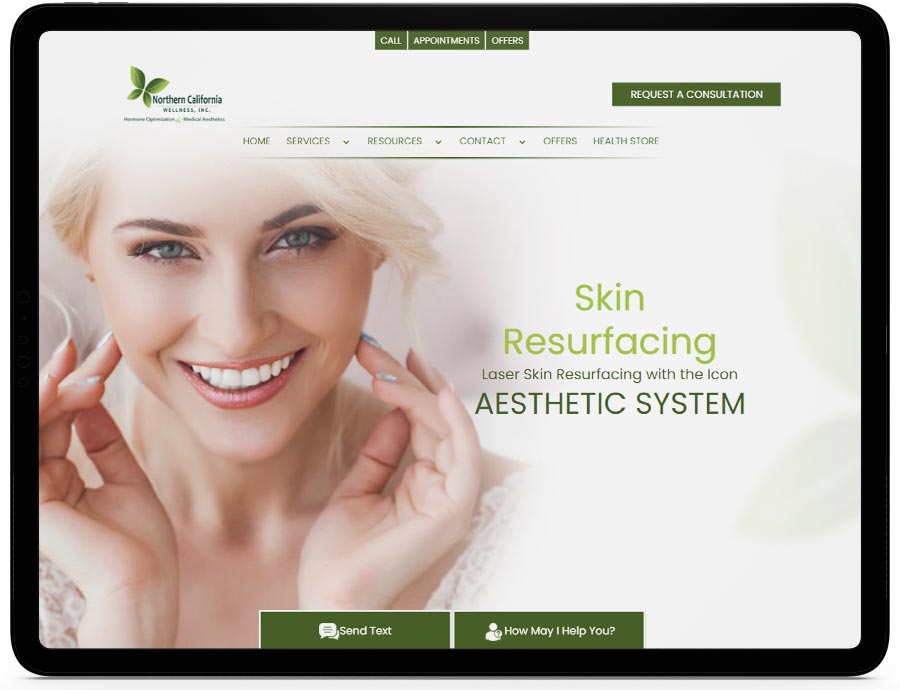 Medical Spa Marketing - Mobile website intelligence Medical Spa Marketing - Mobile website intelligence