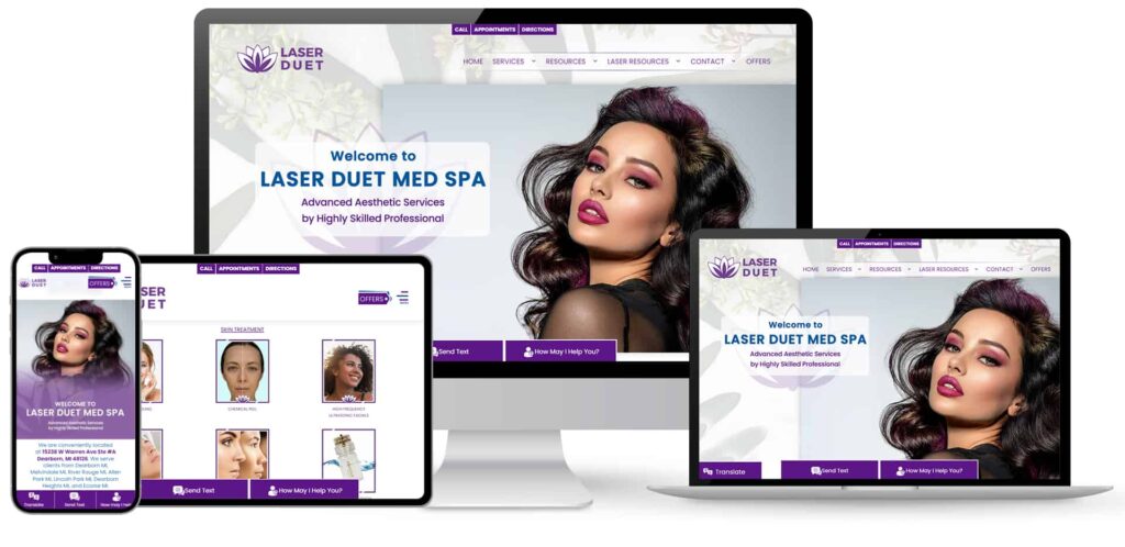 Start with analyzing the results of your Search Engine Optimization (SEO) of your medspa and aesthetics practice. 