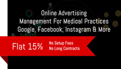 15 Percent Flat Fee for Medical Advertising 15 Percent Flat Fee for Medical Advertising
