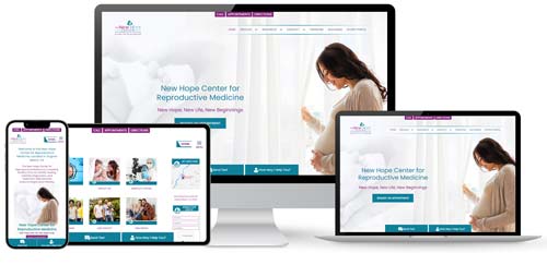 Example for A/B tested of a healthcare website Example for A/B tested of a healthcare website