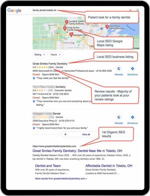 Local SEO starts with Google My Business (GMB). The most important step any business can take is to claim and optimize the GMB for their business. 