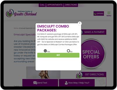 Medical Marketing Deals Conversion App - Included in PLATINUM Solution