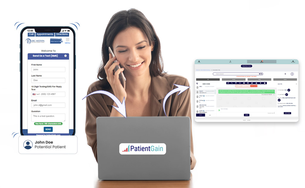 Why use a texting app on your medical website? Why use a texting app on your medical website?