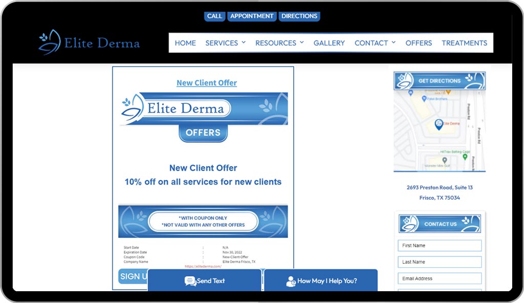 Example Idea of Medical Marketing Promotion – Dermatology Example.