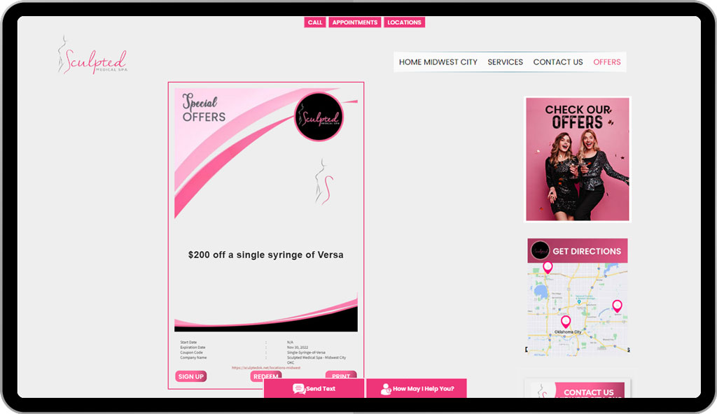 Example Idea of Medical Marketing Promotion - MedSpa Example. Example Idea of Medical Marketing Promotion - MedSpa Example.