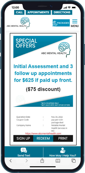 Example Idea of Medical Marketing Promotion – Mental Health Practice Example.