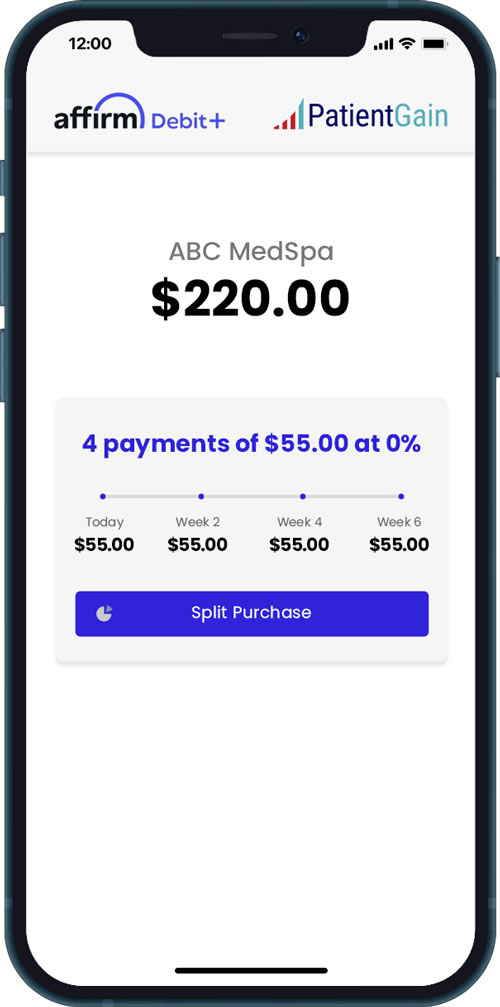 Buy Now, Pay Later Apps - PatientGain Payment App