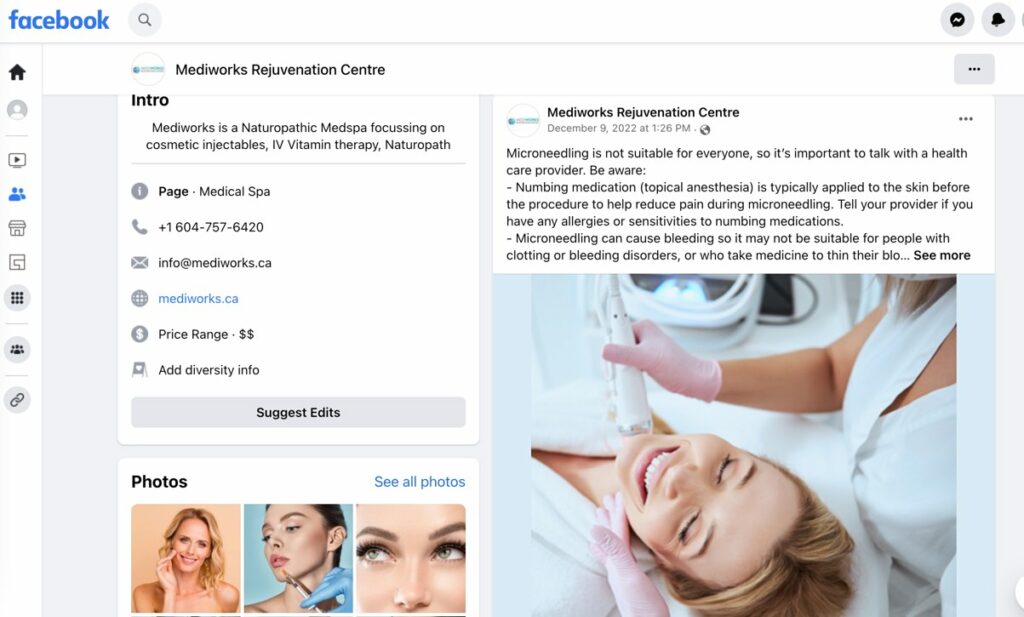 Example 4: Aesthetics practice in Canada: Microneedling is suitable for everyone? Example 4: Aesthetics practice in Canada: Microneedling is suitable for everyone?