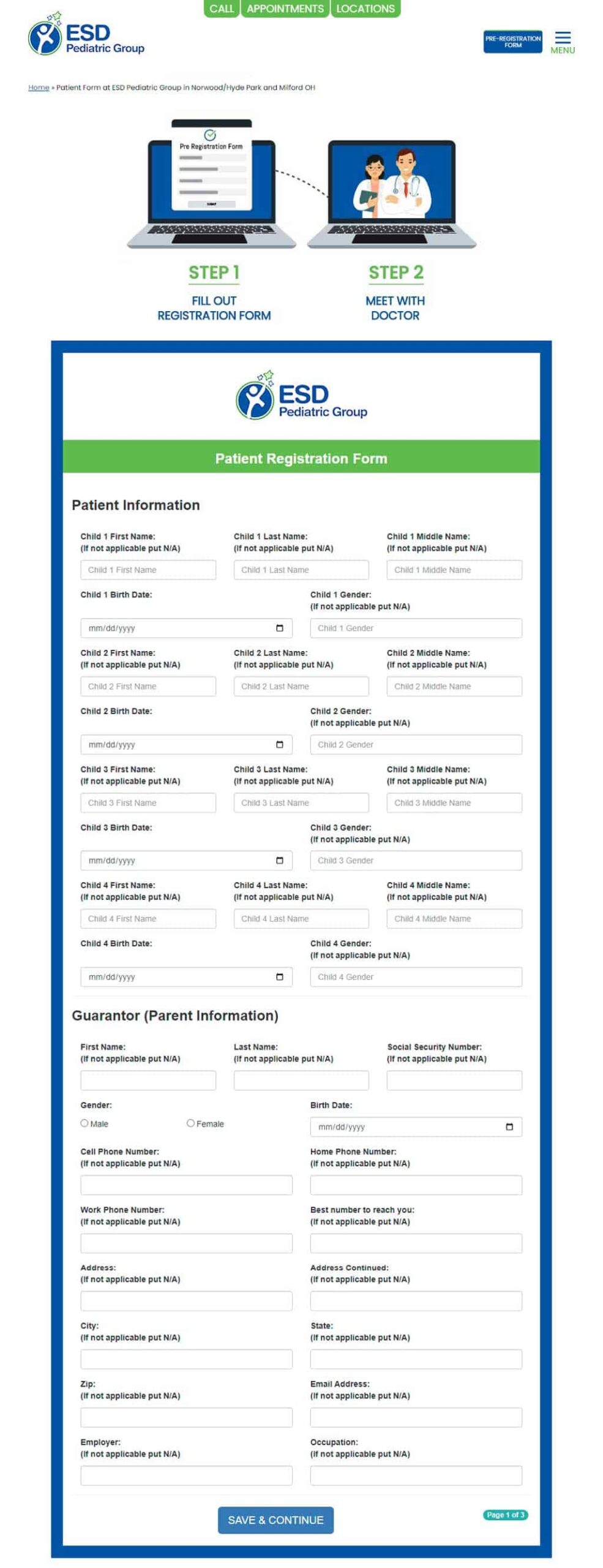 Save time by allowing your patients to fill out HIPAA compliant online forms containing medical or other sensitive information before their appointment.