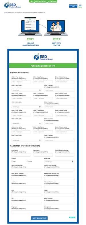 Save time by allowing your patients to fill out HIPAA compliant online forms containing medical or other sensitive information before their appointment.