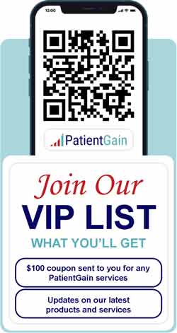 Join PatientGain’s VIP List