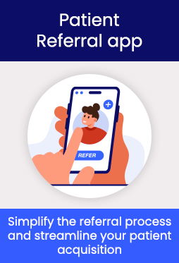 Patient Referral App for Doctors and Dentists - PatientGain Healthcare Marketing