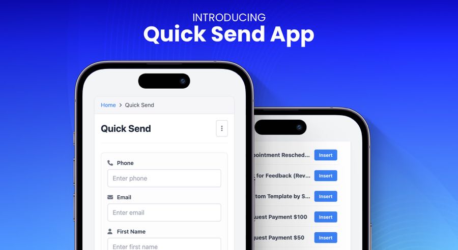 Quick Send Messaging App HIPAA Compliant - 2 Way Texting and Email App Quick Send Messaging App HIPAA Compliant - 2 Way Texting and Email App