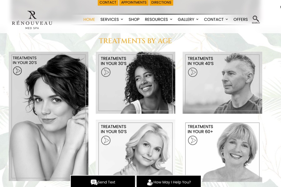 Example 2:  Standard PLATINUM Design based on A/B testing and proven ROI and high conversion rates
